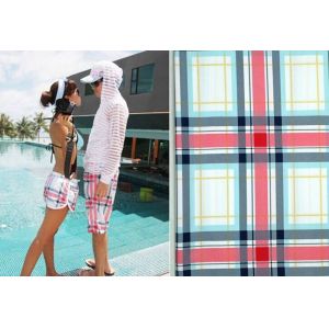 Buy cheap Microfiber peach skin fabric quick dry finished for short, lean textile from wholesalers