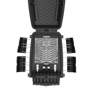 Pre-connectorized Optical Fiber Distribution Box GFS-16Q-3IP68 144F 378*255
