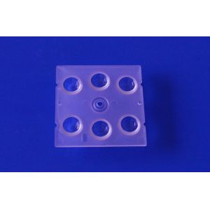 6 LED 5050SMD PC LED Lens Array 90 degree High bay light multi lens array