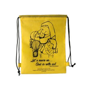 Non Woven Drawstring Sports Backpack For Promotion / Advertising