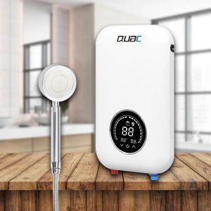 3 Phase Touch Panel Control 8KW Tankless Water Heater With Elegant Design