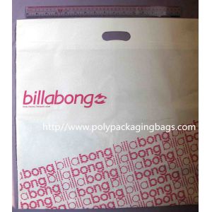 Fashion Custom Printed Die Cut Handle Bags With Embossed Surface