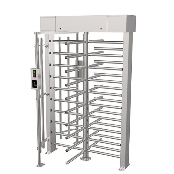 Quality Intelligent Flexible Full Height Turnstile AC 100V metal revolving gate wholesale