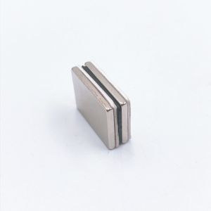 Neodymium NiCuNi Coating 3M Adhesive Magnet Block Shape