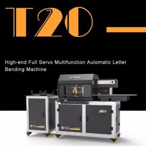 EJON T20 Outdoor Advertising Automatic SS Signs Making Machine Material Width 10