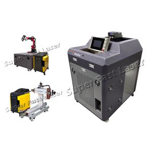 IPG 500W Laser Rust Removal Machine High Stability Laser Injection Mold Cleaner