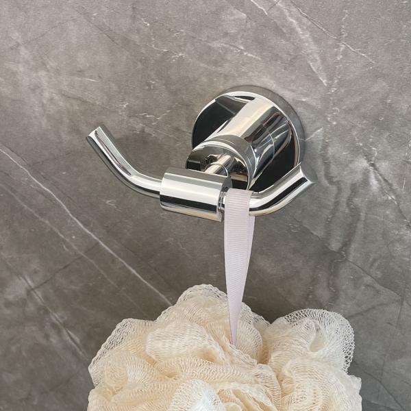 Anti Skid Bathroom Robe Hooks SUS304 Coat Towel Wall Hangers Hooks