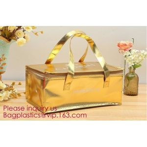 Wholesale Large Folding Soft Fresh Lunch Keeping Waterproof Nylon Insulation