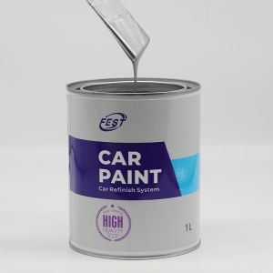 Strong Adhesion Good Coverage Spray Paint Auto Refinish Paint Silver Gray