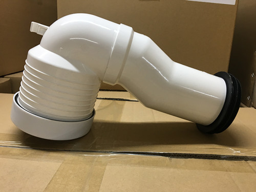 Quality Manual Installation Toilet Drain Pipe Anti - Chemical Media With 9 Grid Cutting Assembly wholesale