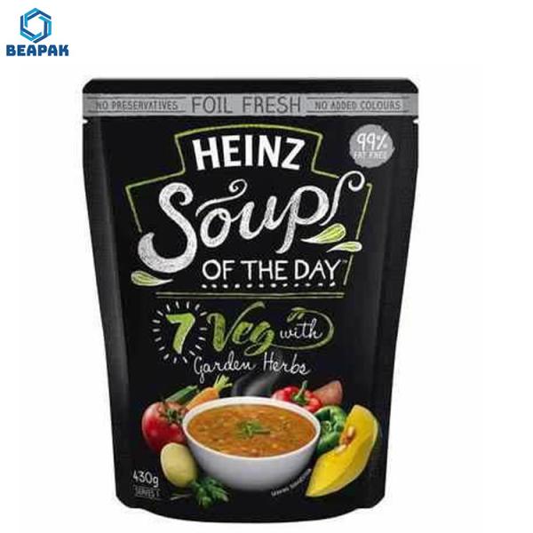 Quality Custom Printed Stand Up Zipper Microwavable Retort Pouches wholesale