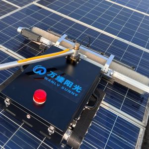 EU Standard Remote Controlled Cleaning Robot for Photovoltaic Farms and Sunroom
