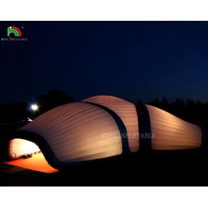 Inflatable Outdoor Camping Tent With LED Light Strip