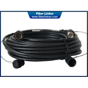 Tectical Armored SMPTE311M FUW-PUW SMPTE HDTV 3K.93C Hybrid fiber cable