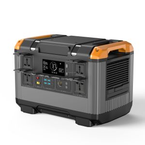 2400W Lifepo4 Portable Solar Power Station Generator With Lithium Ion Battery