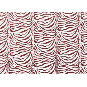 210GSM Polyester Velvet Fabric / Poly Fleece Fabric For Home Textile Zebra