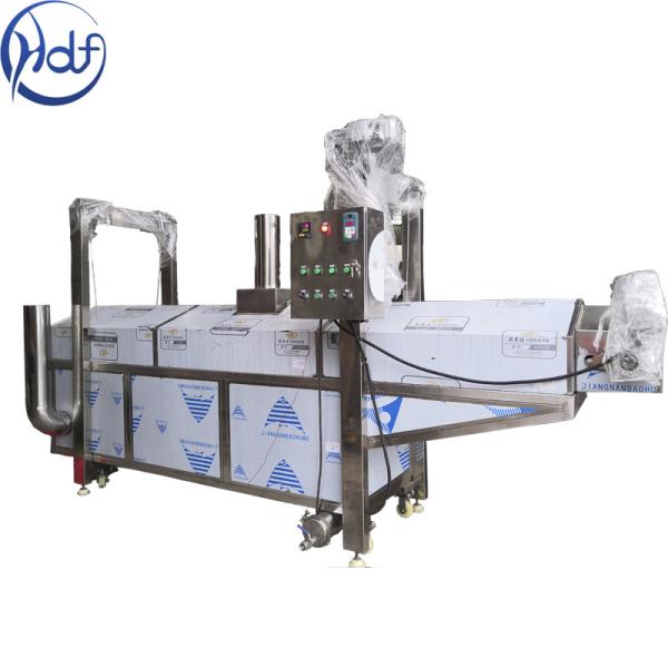 Quality Industrial Conveyor Belt Deep Fryer Electric Fryer Machine For Potato Chips wholesale