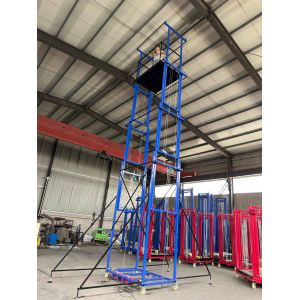 China 10m 8m Electric Scaffold Scissor Lift Platform Electric Scaffolding CE Self Propelled Hyd on sale