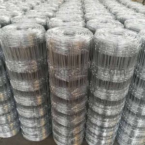 High Tensile Field Farm Wire Fence PVC Coated With 100mm Hole
