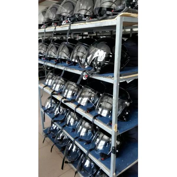 Black Aviation helmet high quality aircraft helmet light fly helmet for sale fiber glass Pilot helmet