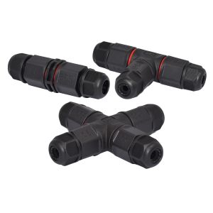 20A LED Waterproof Connector 2pin 3pin 4Pin Assembly Plug