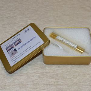 No Radiation Golden aluminum Handheld Vein Locator Device With Six Red Light