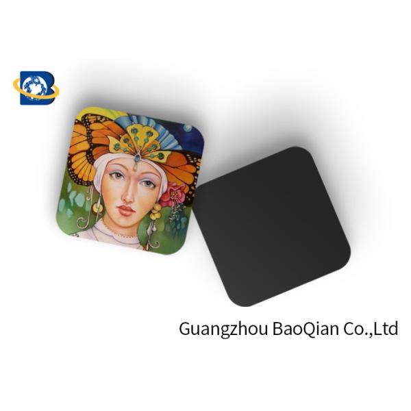 Quality Square Wine Tea Cup Custom Printed Coasters 3D Lenticular Printing Service wholesale