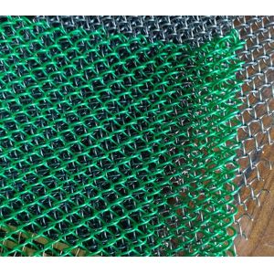 Custom Anodized Architectural Metal Mesh Partition Wall Divider