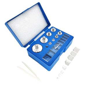 Scale Balance Calibration Weight Set With Case-10-500g (8pcs: 10g,20g,20g,50g