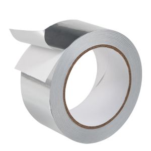 China 22um Aluminum Foil Tape with Rubber-Resin Adhesive 55um Thickness on sale