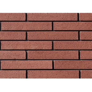 Cheap Custom Red Brick Siding Panels Exterior For Home Wall 240x60mm for sale