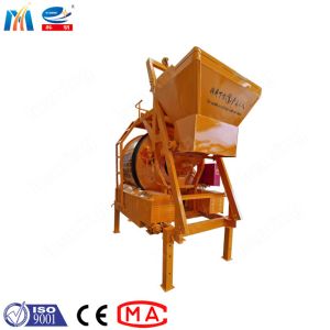JZM Friction Cement Grout Mixer 350L Drum Concrete Mixer With Two Wheels