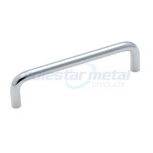 4" CC Size Satin Nickel Solid Steel Decorative Wire Pulls Cabinet Hardware