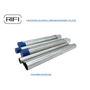 Galvanized Rmc IMC Conduit Pipe 1 / 2 Inch To 6 Inch Rigid Metal Conduit