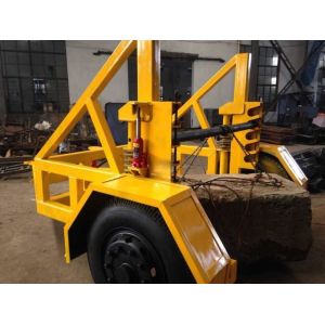 3 Ton Underground Cable Tools Wire Spool Trailer With Over Run Brake System