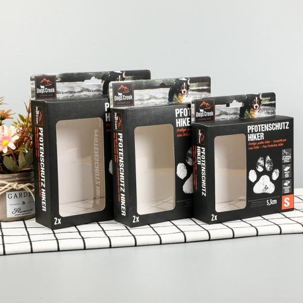 Quality OEM Folding Pet Dog Leash Packaging Paper Box with Clear Window L*W*H cm Customized wholesale