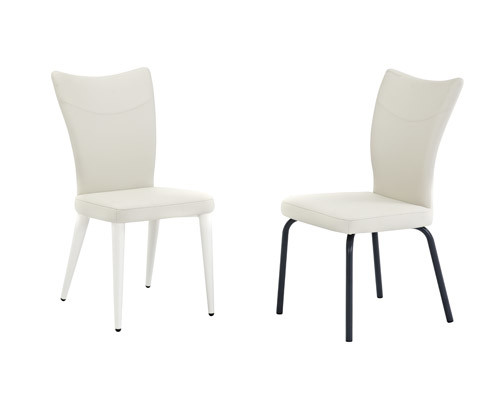 Quality Durable PU Leather Dining Chairs Comfortable  610*450*920mm 4Legs wholesale