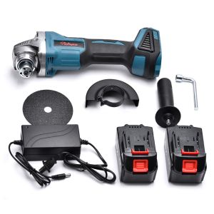 88V Hand Held Electric Portable Angle Grinder 10000mAh Electric Powered Tools