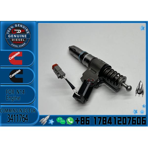 Quality 3411764 N14 Machinery Engine Spare Parts Genuine Cummins Injector 3411764 wholesale