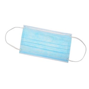 White Blue Disposable Face Mask Non Irritating Soft And Skin Friendly