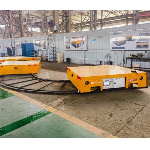 200T Electric Transfer Trolley Rail Transfer Cart Material Solutions
