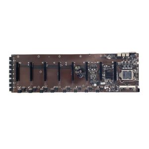 China Intel®B75 3th I3 I5 I7 Cryptocurrency Atx Motherboard For Mining 8PCIE 16X With Slots Spacing 65mm on sale