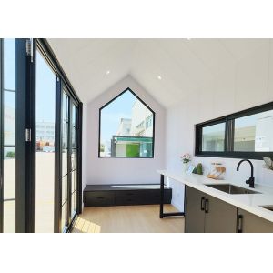 NZ / AU / EU Approved Portable Mobile Tiny House On Wheels With Optional Loft