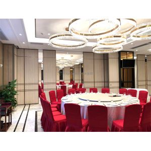 MDF Surface Movable Interior Walls Flexible Partition Wall With Customizable Width