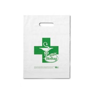 China Eco Friendly Compostable D2W EPI Cassava Corn Starch 100%  Biodegradable Plastic Bag Wholesale on sale