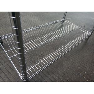 Conductive SMT Reel Shelving Trolley , Easy Movable Electronic Component Reel