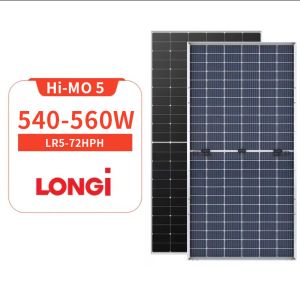 182mm Solar Module 540 Watt with 21.7% Panel Efficiency and Three Diodes