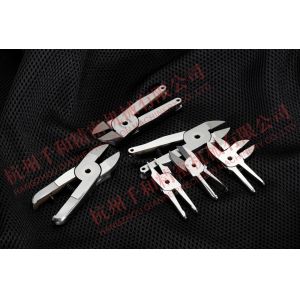 Alloy aluminum Cylinder Air Nipper , Coil Winder Double head Pneumatic Scissors