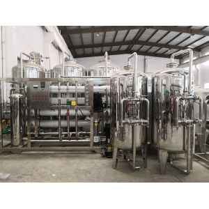 AC380V 3.7kw RO Water Purification System With UV Sterilizer