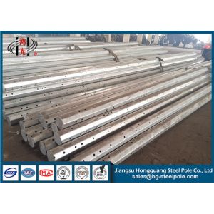 China 9m 300 Dan Power Transmission Poles , Steel Power Pole For Electrical Industry on sale